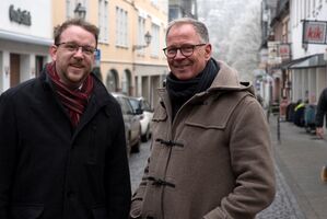 Joachim Kinedt und Bürgermeisterkandidat Jan Kramer: Neue Ideen und Konzepte für die Stadtentwicklung Weilburgs