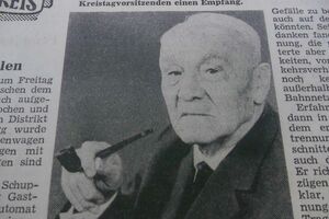 Ein Foto von Albert Wagner aus dem WEILBURGER TAGEBLATT