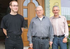 v.l.n.r.: Jochen Emmerich, Bernd Deuster, Karl-Peter Wirth