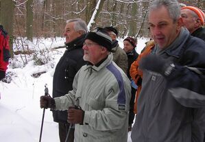 Mit Walter Frank an der Spitze waren auch die Weilburger Sozialdemokraten gut beim Grenzgang vertreten.