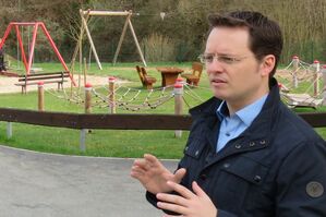 MdL Tobias Eckert wird zu wichtigen politschen Fragen in Hasselbach Position beziehen.