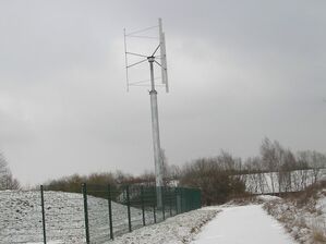 Weilburg: Winter oder Sommer. Die Anlage dreht sich nicht.