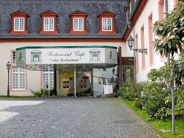 Der eingangsbereich wurde vollständig neu beschriftet. 